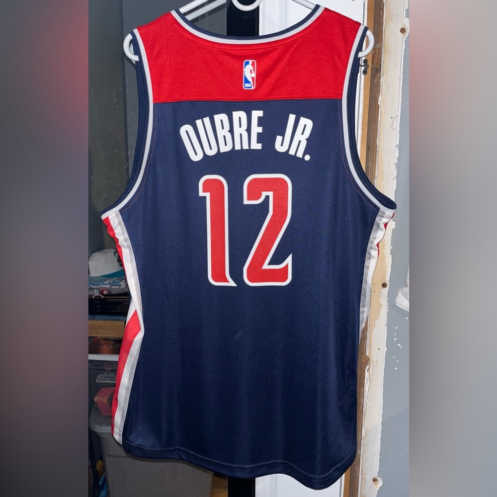 Kelly Oubre Jr. #12 Washington Wizards Men’s Large NBA Fanatics Authentic Jersey